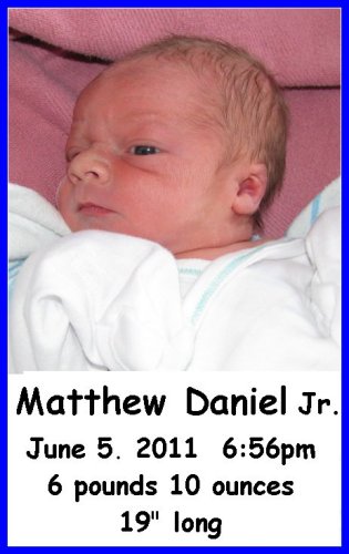 Matthew Daniel, Jr. - newborn