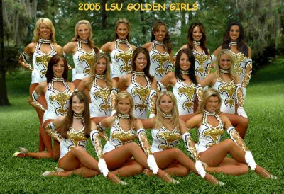 Golden Girls on Lsu Golden Girls Celebrate 50 Years In 2009