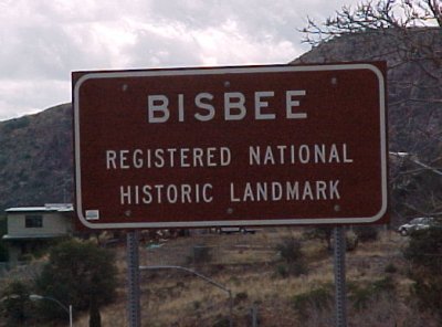 Bisbee sign